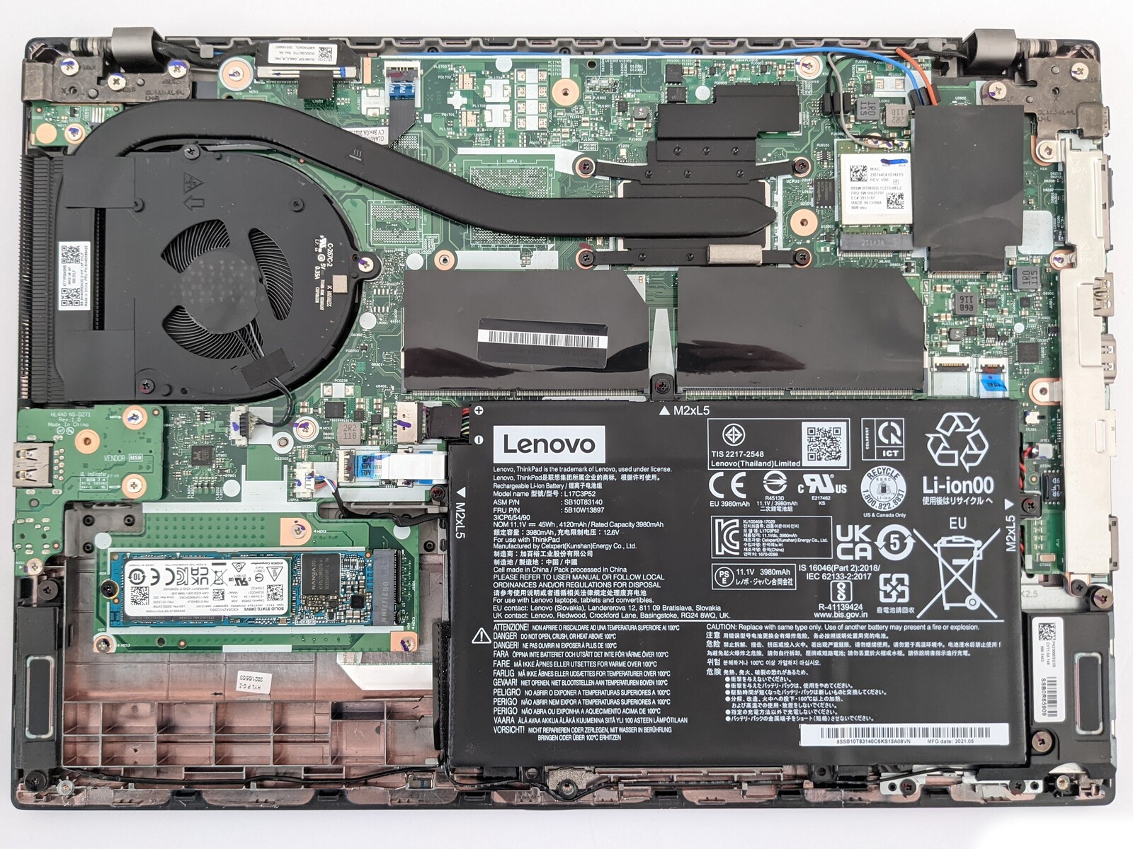How to replace and fix lenovo Thinkpad L14 Gen1 5C10X67073 LED DC02C00JQ00 DC02C00JQ10 DC02C00JQ20 LCD Cable (Lenovo ThinkPad L14 Gen 2 -20X1003WGE)